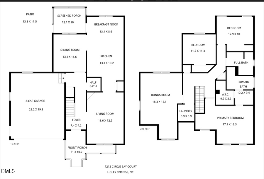7212 Circle Bay Court, Holly Springs, NC 27540 - #2