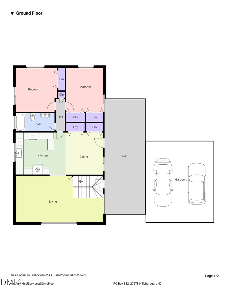 4512 Renfrew Drive, Durham, NC 27705 - #2