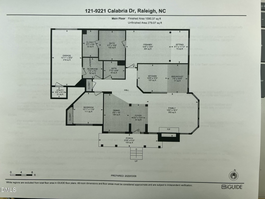 9221 Calabria Drive #121, Raleigh, NC 27617 - #2