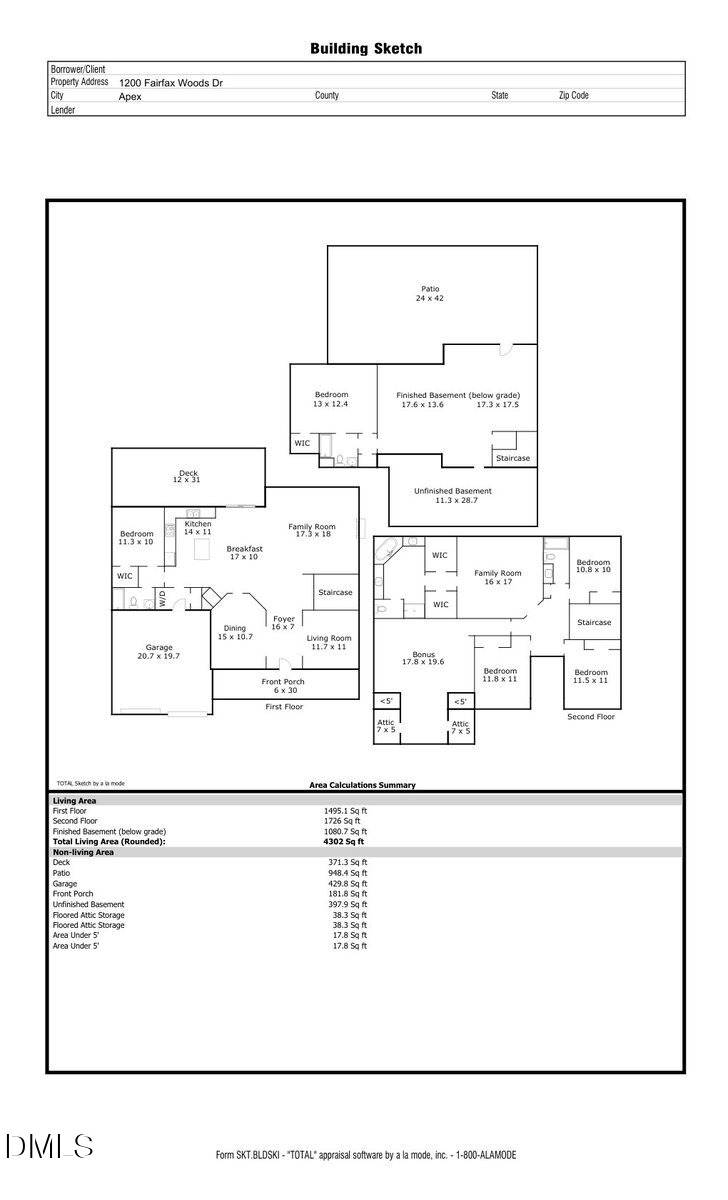 1200 Fairfax Woods Drive, Apex, NC 27502 - #2