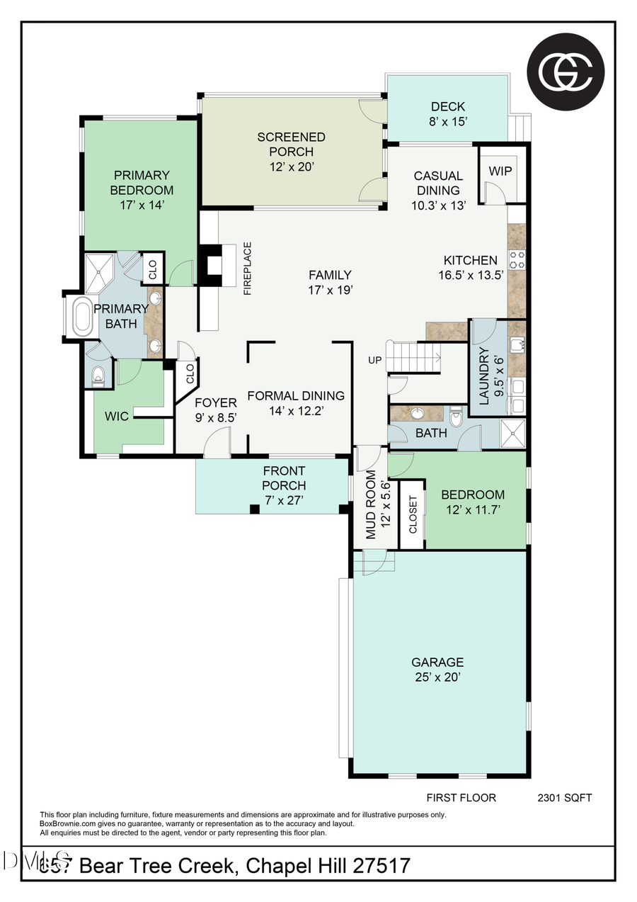 657 Bear Tree Creek, Chapel Hill, NC 27517 - #2