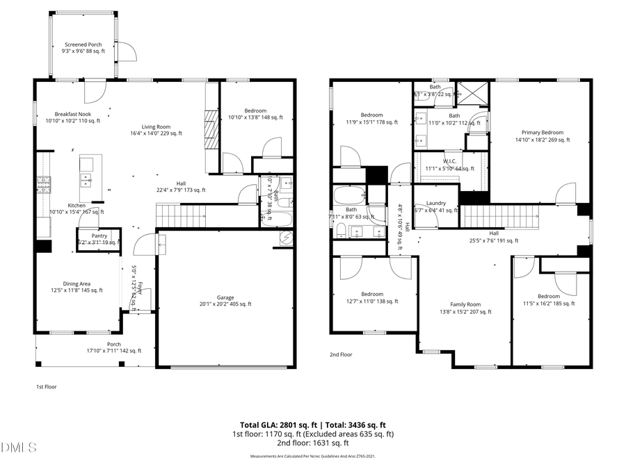 3836 Mason Bluff Drive, Raleigh, NC 27616 - #2