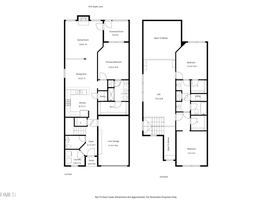 1016 Skyler Lane, Durham, NC 27705 - #2