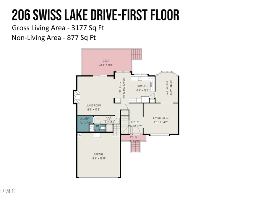 206 Swiss Lake Drive, Cary, NC 27513 - #2