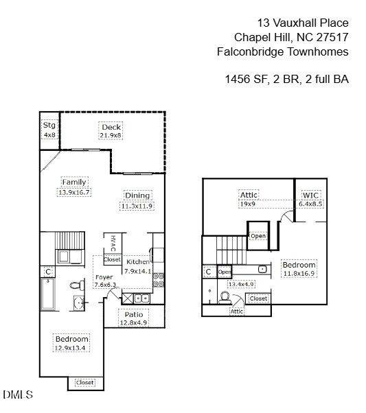 13 Vauxhall Place, Chapel Hill, NC 27517 - #2