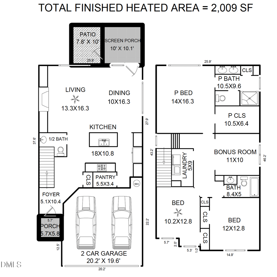111 Velten Ridge Drive, Durham, NC 27713 - #2