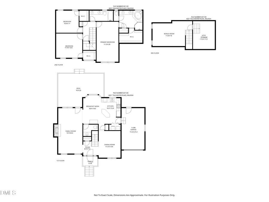 4221 Tolchester Place, Raleigh, NC 27613 - #2