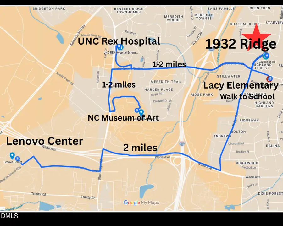 1932 Ridge Road, Raleigh, NC 27607 - #3