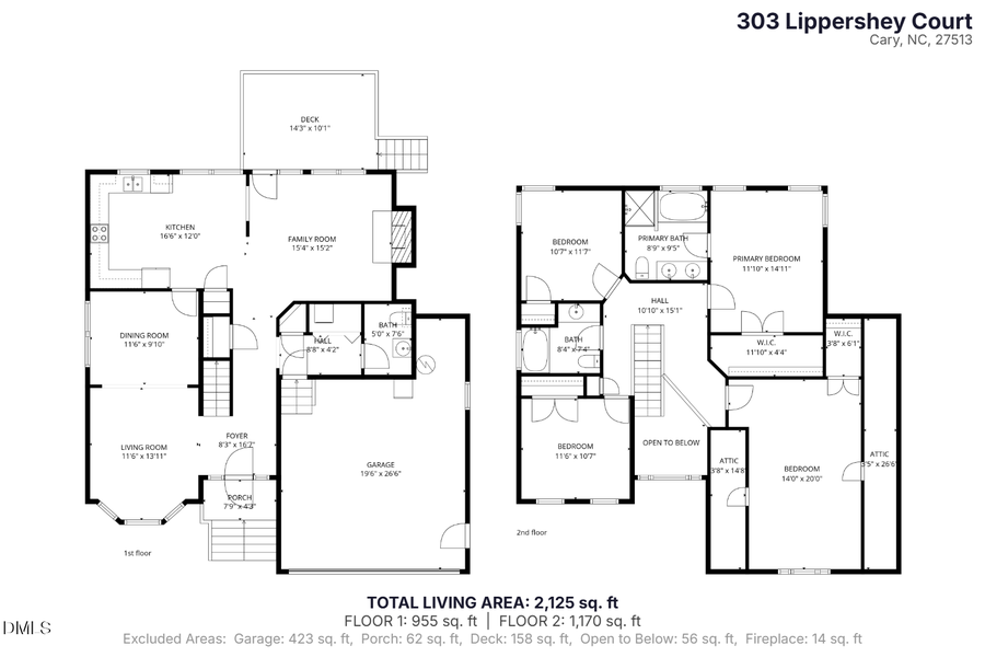303 Lippershey Court, Cary, NC 27513 - #2