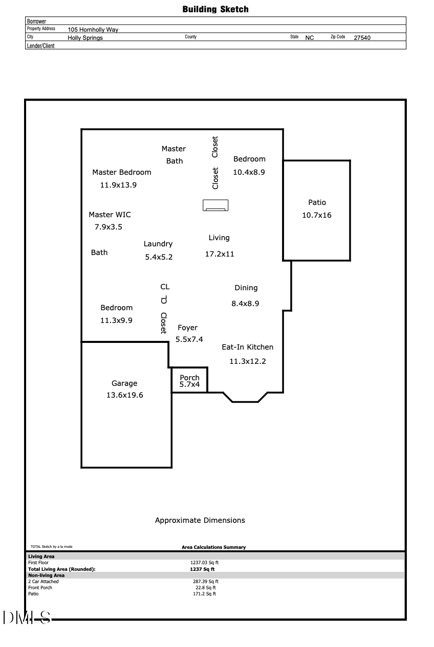 105 Hornholly Way, Holly Springs, NC 27540 - #2