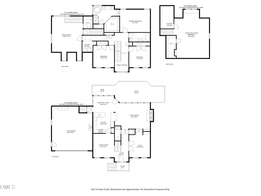 1047 W Sterlington Place, Apex, NC 27502 - #2