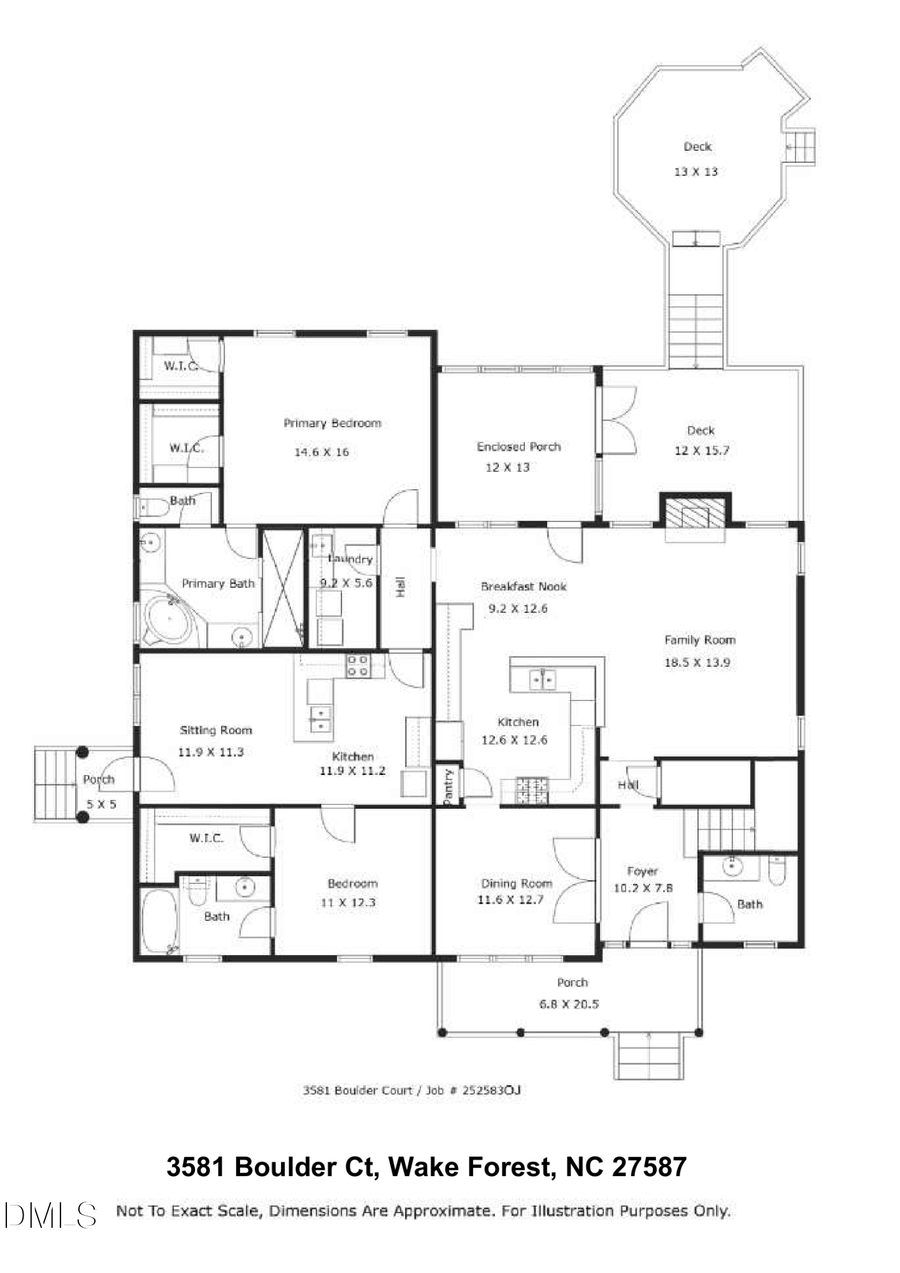 3581 Boulder Court, Wake Forest, NC 27587 - #2