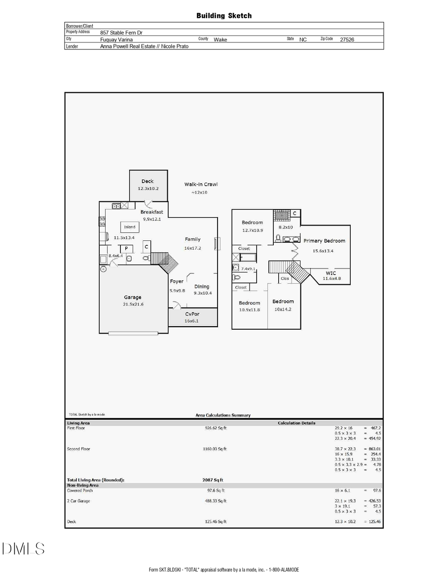 857 Stable Fern Drive, Fuquay Varina, NC 27526 - #2