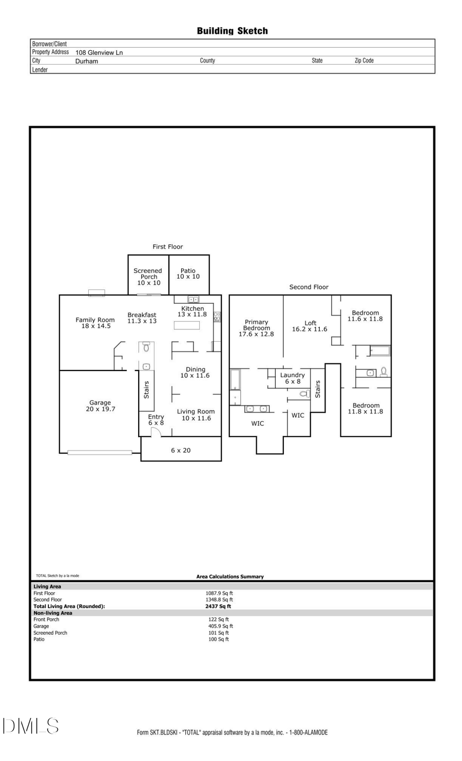 108 Glenview Lane, Durham, NC 27703 - #2
