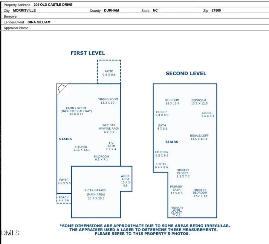 204 Old Castle Drive, Morrisville, NC 27560 - #2