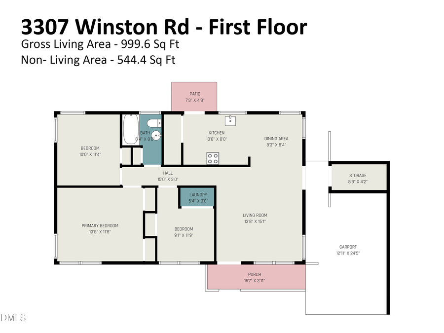 3307 Winston Road, Durham, NC 27704 - #2