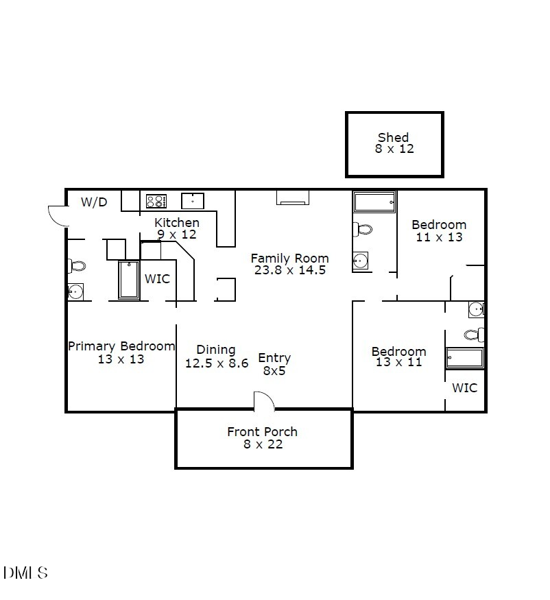 6133 Heath Hawkins Court, Willow Spring, NC 27592 - #2