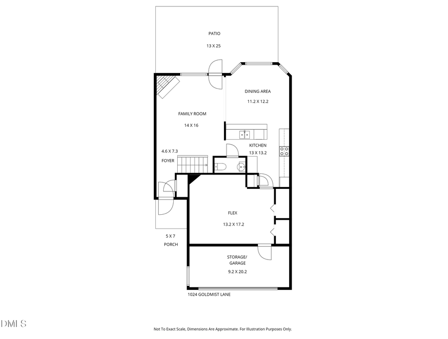 1024 Goldmist Lane, Durham, NC 27713 - #2