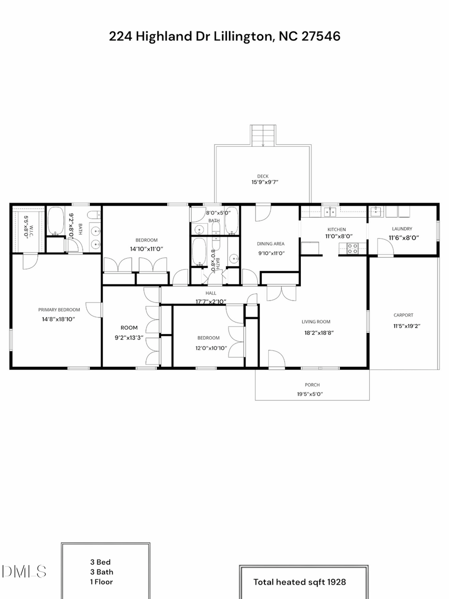 224 Highland Drive, Lillington, NC 27546 - #2