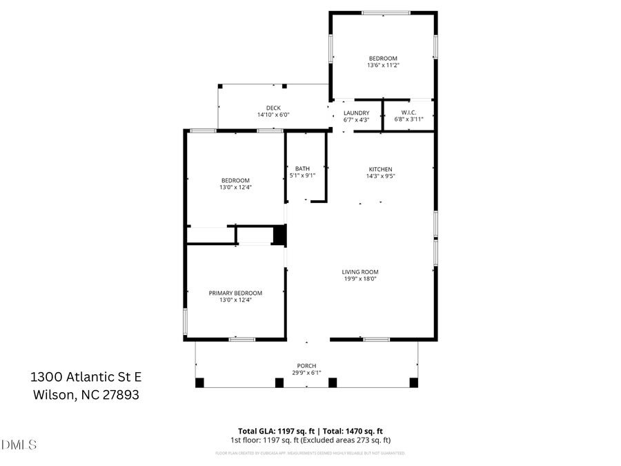 1300 Atlantic Street E, Wilson, NC 27893 - #2