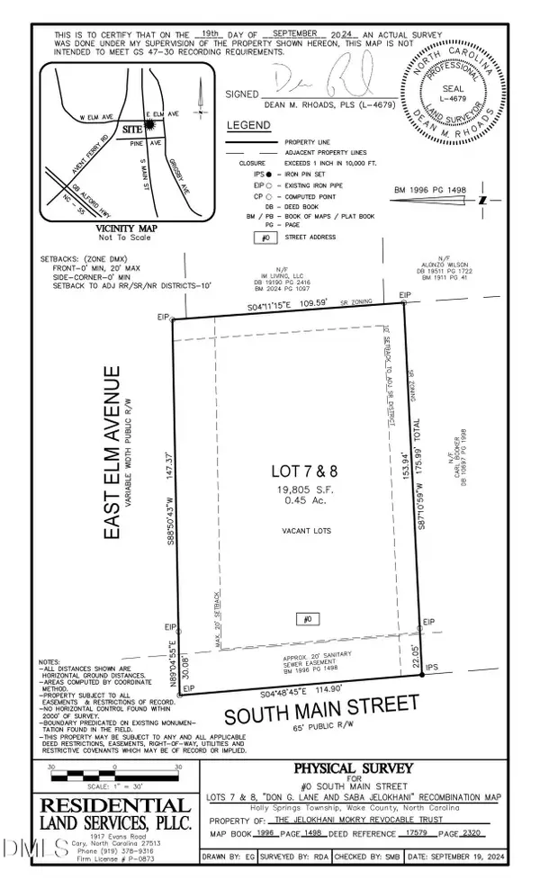 0 S Main, Holly Springs, NC 27540