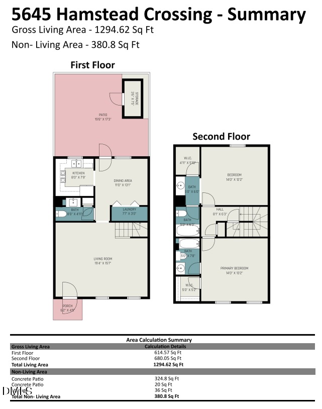 5645 Hamstead Crossing, Raleigh, NC 27612 - #2