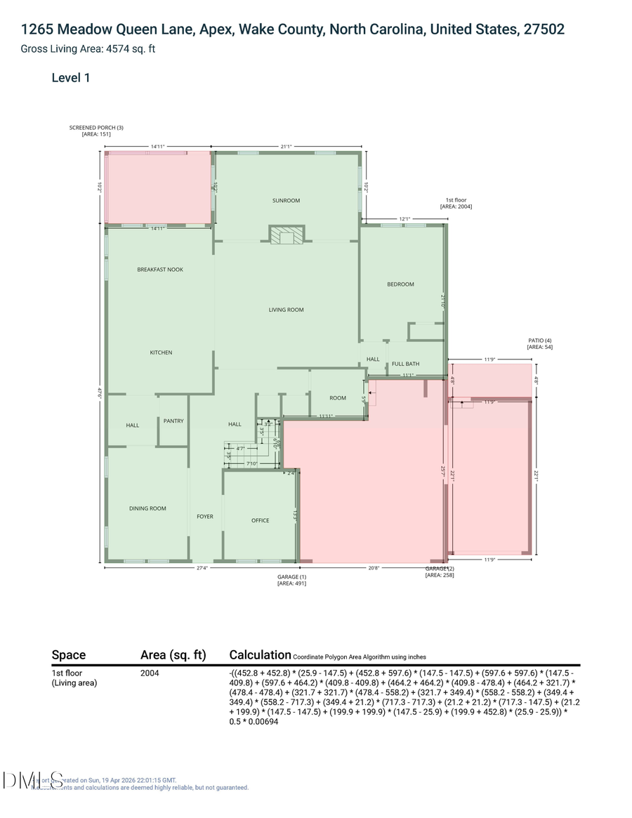 1265 Meadow Queen Lane, Apex, NC 27502 - #2