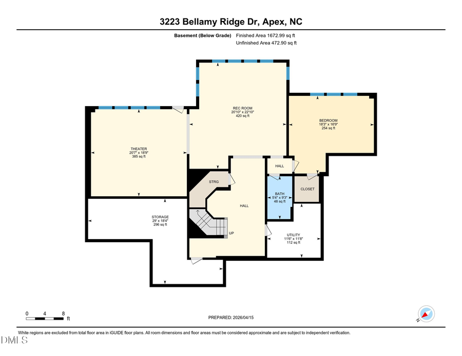 3223 Bellamy Ridge Drive, Apex, NC 27523 - #2