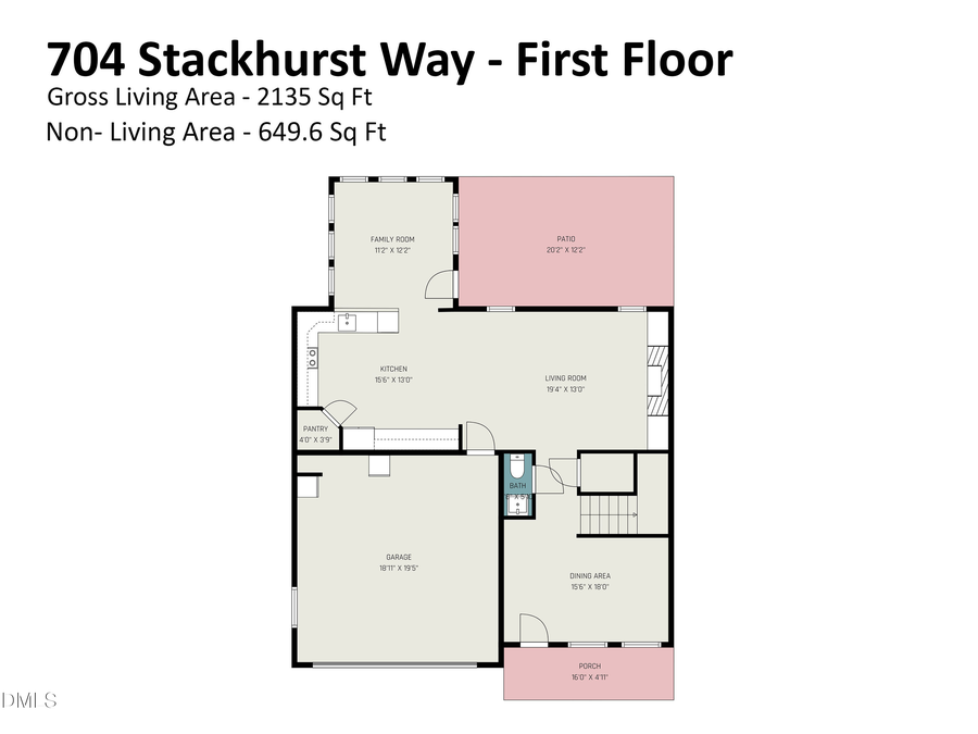 704 Stackhurst Way, Wake Forest, NC 27587 - #2
