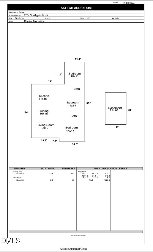 1704 Southgate Street, Durham, NC 27703 - #2