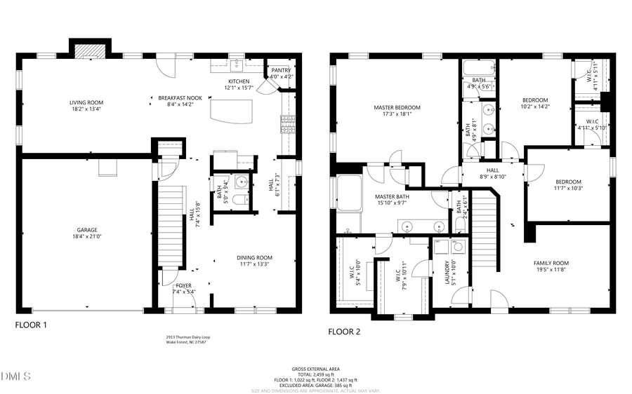 2913 Thurman Dairy Loop, Wake Forest, NC 27587 - #2