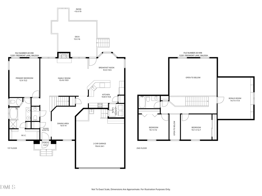 12201 Freemont Lane, Raleigh, NC 27613 - #2