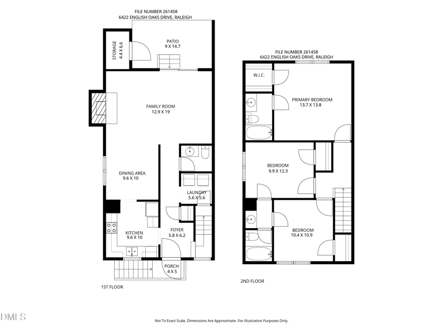 6422 English Oaks Drive, Raleigh, NC 27615 - #2