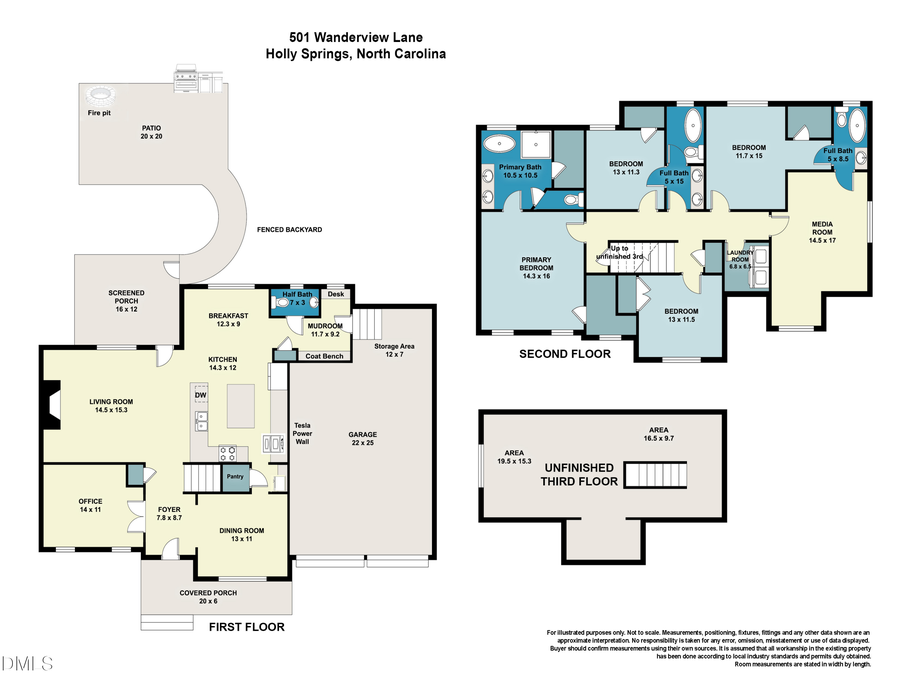 501 Wanderview Lane, Holly Springs, NC 27540 - #2