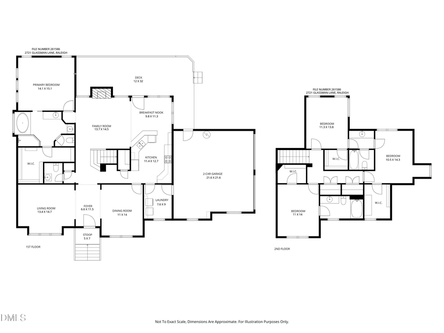 2721 Glassman Lane, Raleigh, NC 27606 - #2