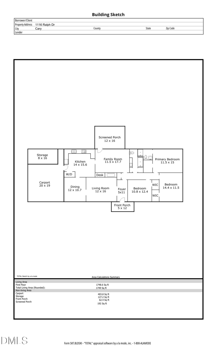 1116 Ralph Drive, Cary, NC 27511 - #2