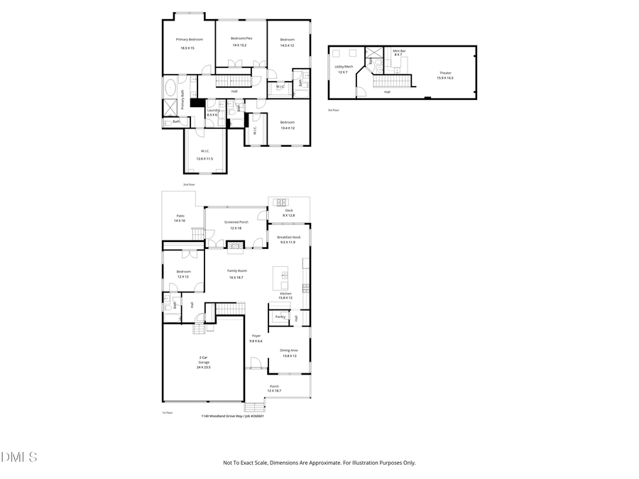 1140 Woodland Grove Way, Wake Forest, NC 27587 - #2