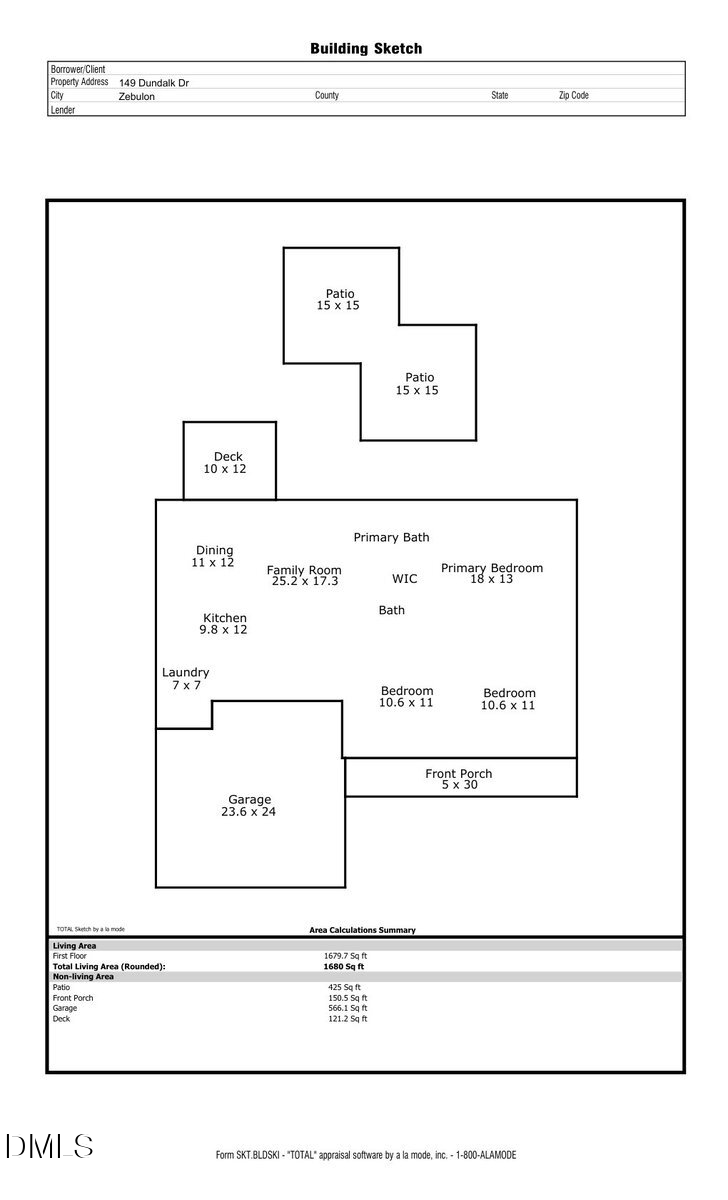 149 Dundalk Drive, Zebulon, NC 27597 - #2