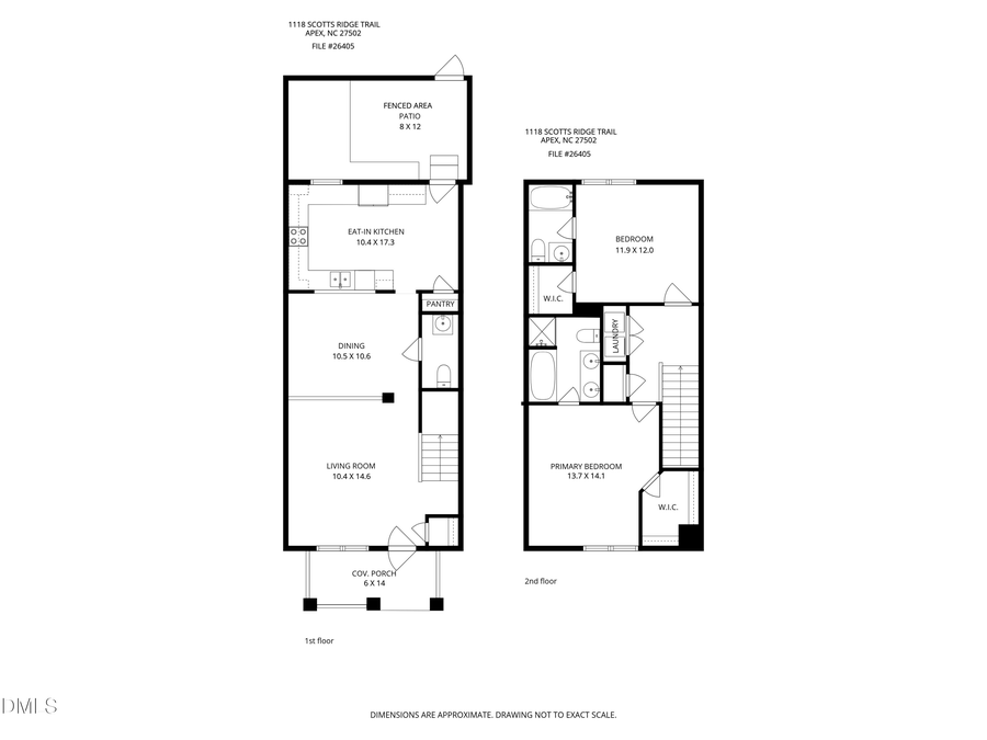 1118 Scotts Ridge Trail, Apex, NC 27502 - #2