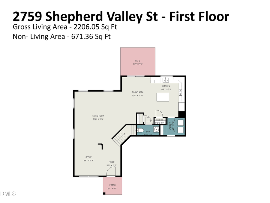 2759 Shepherd Valley Street, Raleigh, NC 27610 - #2