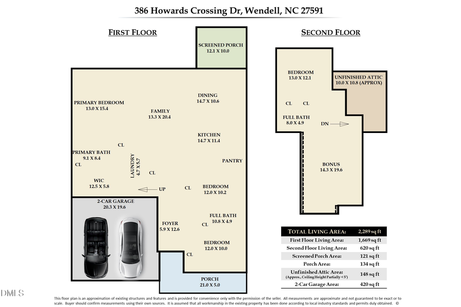 386 Howards Crossing Drive, Wendell, NC 27591 - #2