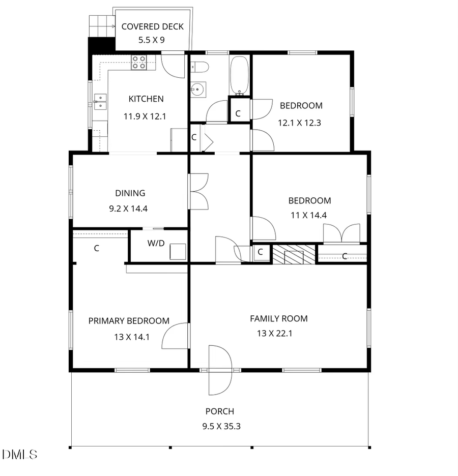 1714 Terry Road, Durham, NC 27712 - #2
