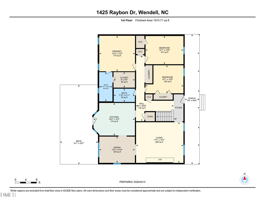 1425 Raybon Drive, Wendell, NC 27591 - #2