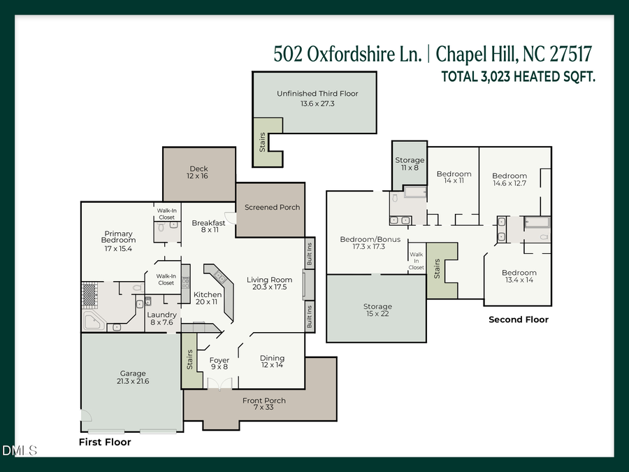 502 Oxfordshire Lane, Chapel Hill, NC 27517 - #2