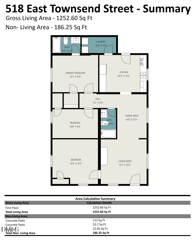 518 E Townsend Street, Dunn, NC 28334 - #2