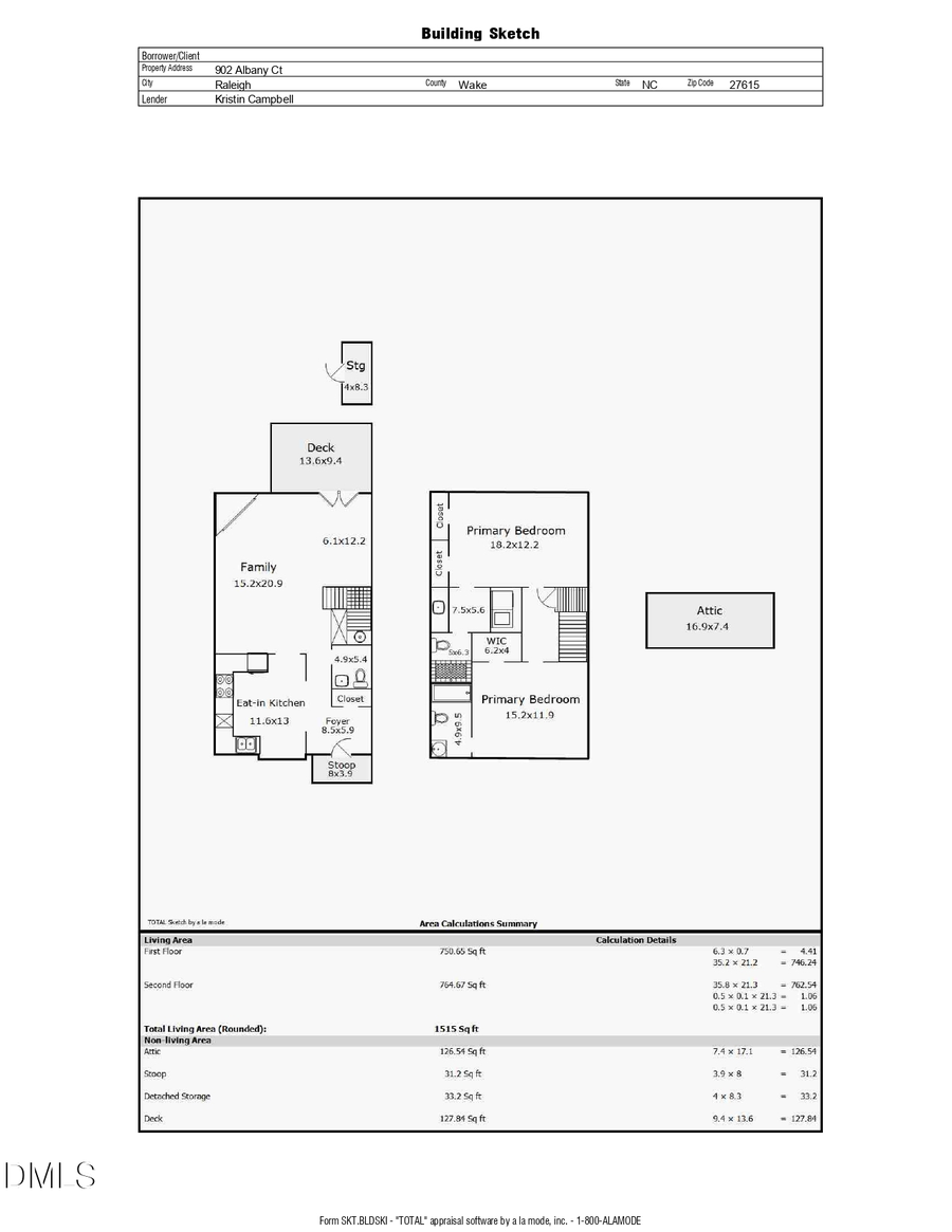 902 Albany Court, Raleigh, NC 27615 - #2