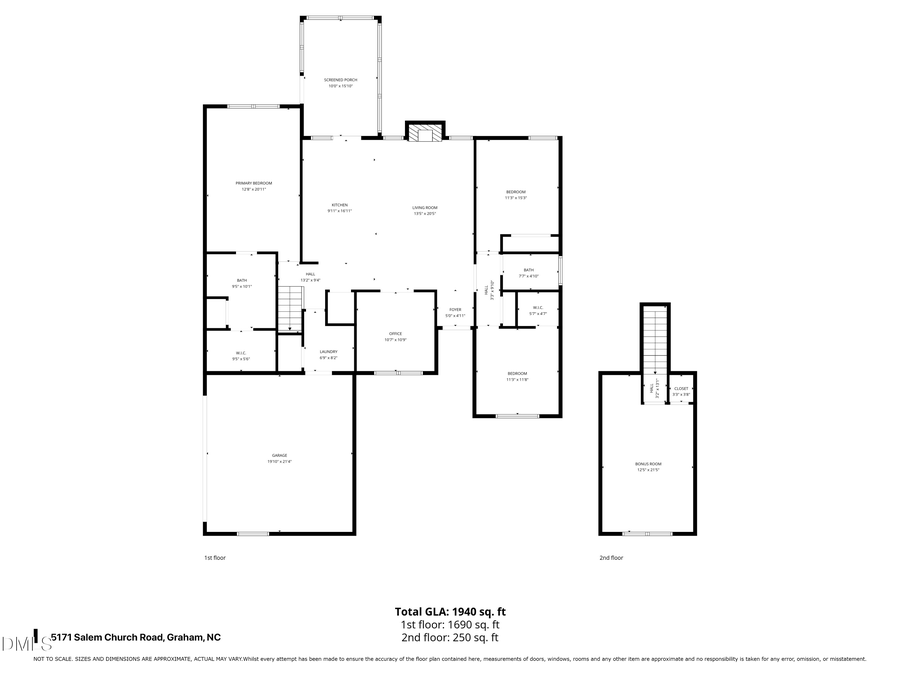 5171 Salem Woods Drive, Graham, NC 27253 - #2