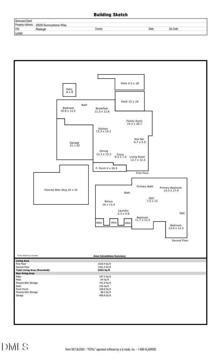 2929 Sunnystone Way, Raleigh, NC 27613 - #2