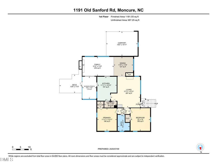 1191 Old Sanford Road, Moncure, NC 27559 - #2