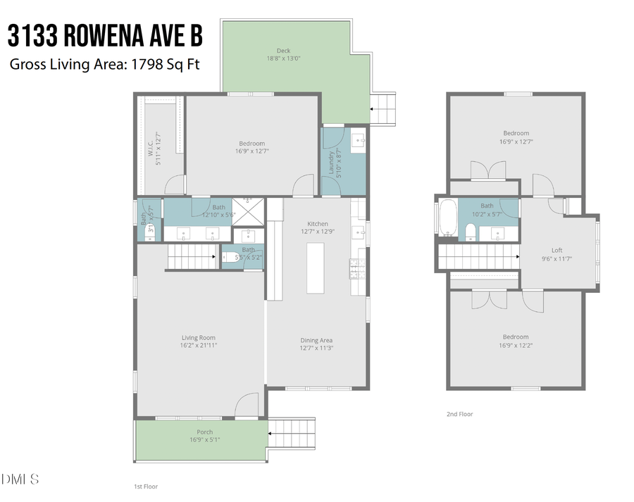 3133 Rowena Avenue #B, Durham, NC 27703 - #2